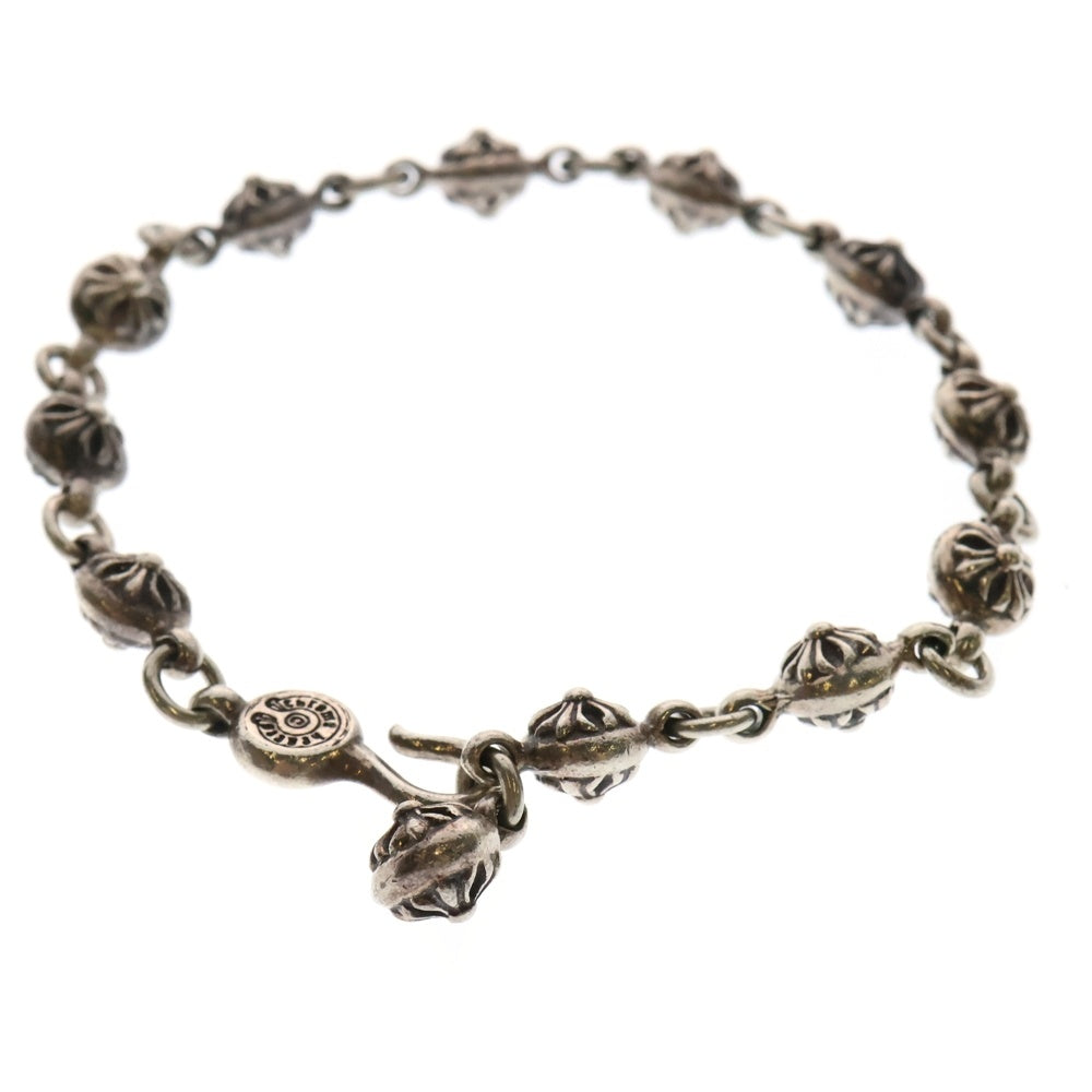 CHROME HEARTS(クロムハーツ) NO1 BALL #1クロスボールブレスレット シルバー BCA172