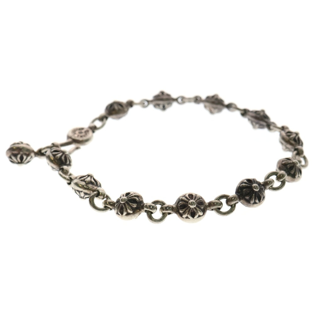 CHROME HEARTS(クロムハーツ) NO1 BALL #1クロスボールブレスレット シルバー BCA172