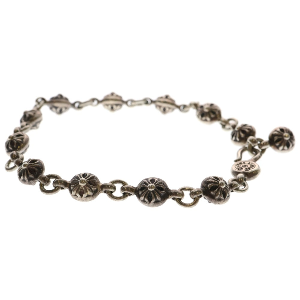 CHROME HEARTS(クロムハーツ) NO1 BALL #1クロスボールブレスレット シルバー BCA172