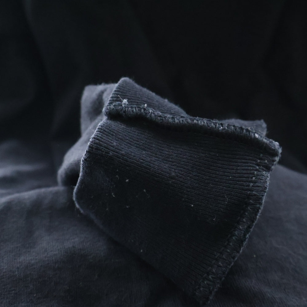 CHROME HEARTS(クロムハーツ) OLD L/S Tee オールド クロス刺繍 フロントポケット 長袖Tシャツ ブラック
