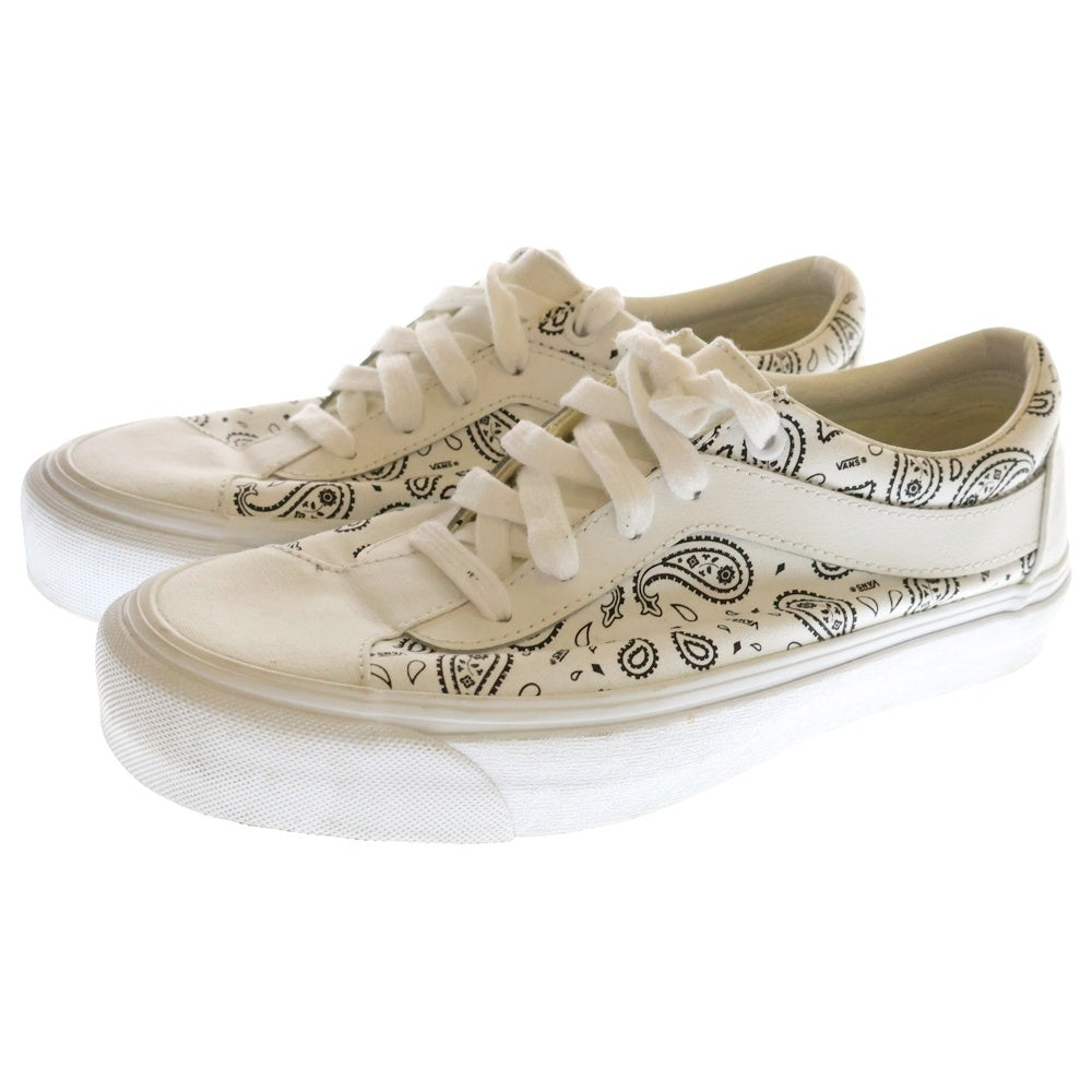 VANS(ヴァンズ) BANDANA OLD SKOOL バンダナ柄 オールドスクール ローカットスニーカー ホワイト US6/24cm