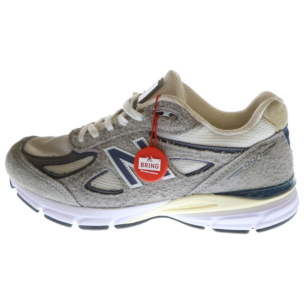 New Balance(ニューバランス) U990TA4 スウェード ローカットスニーカー グレー US8/26cm