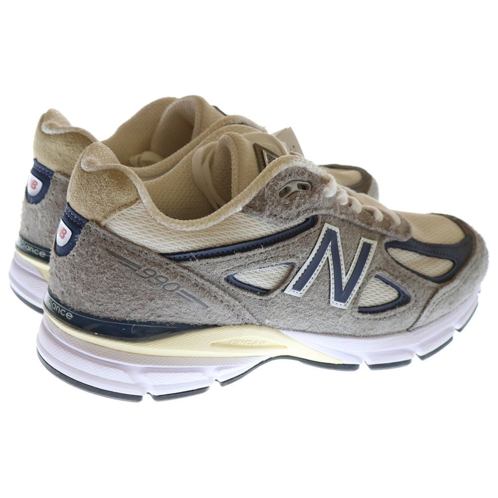 New Balance(ニューバランス) U990TA4 スウェード ローカットスニーカー グレー US8/26cm