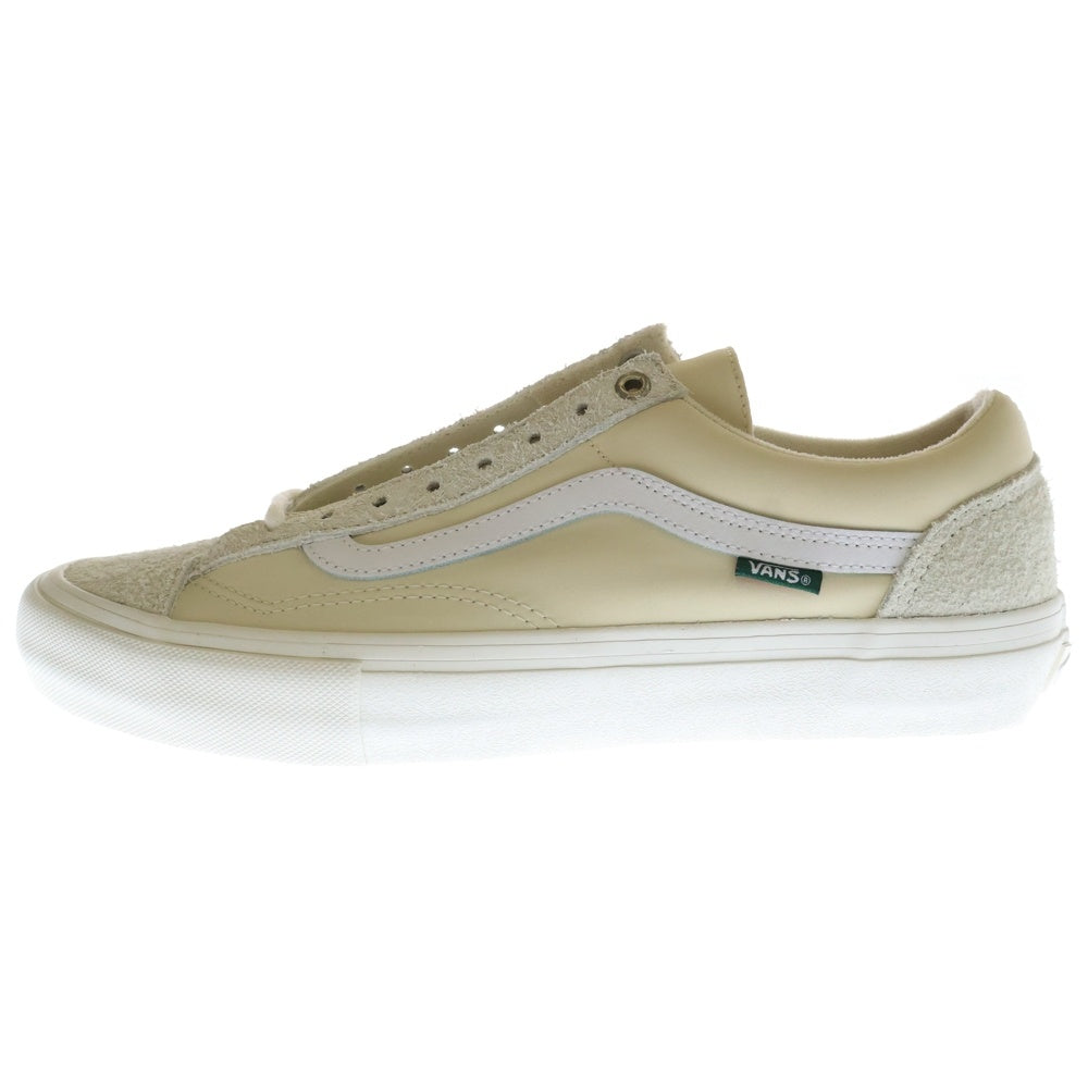 VANS(ヴァンズ) ×POP TRADING COMPANY Style 36 Pro Turtledove/Marshmallow ポップトレーディングカンパニー スタイル 36 プロ ローカットスニーカー VN0A45HOKVG1