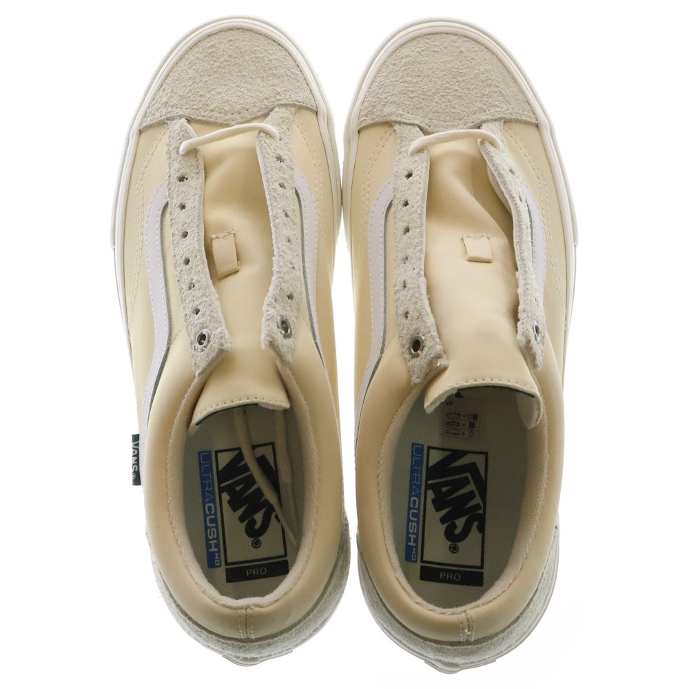 VANS(ヴァンズ) ×POP TRADING COMPANY Style 36 Pro Turtledove/Marshmallow ポップトレーディングカンパニー スタイル 36 プロ ローカットスニーカー VN0A45HOKVG1
