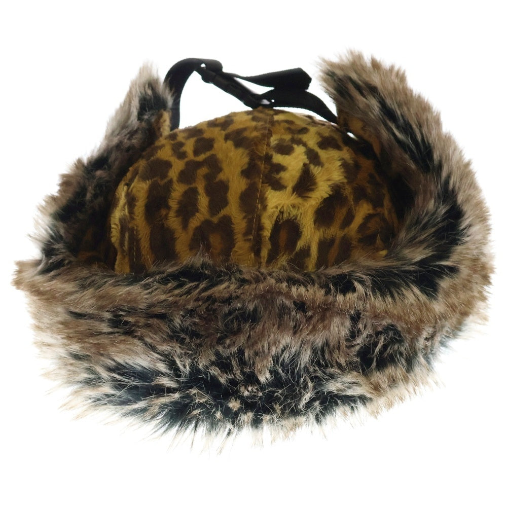 SUPREME(シュプリーム) 10AW Leopard Trooper Hat レオパード トルーパー ハット 帽子 ブラウン