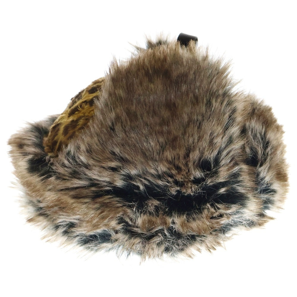 SUPREME(シュプリーム) 10AW Leopard Trooper Hat レオパード トルーパー ハット 帽子 ブラウン