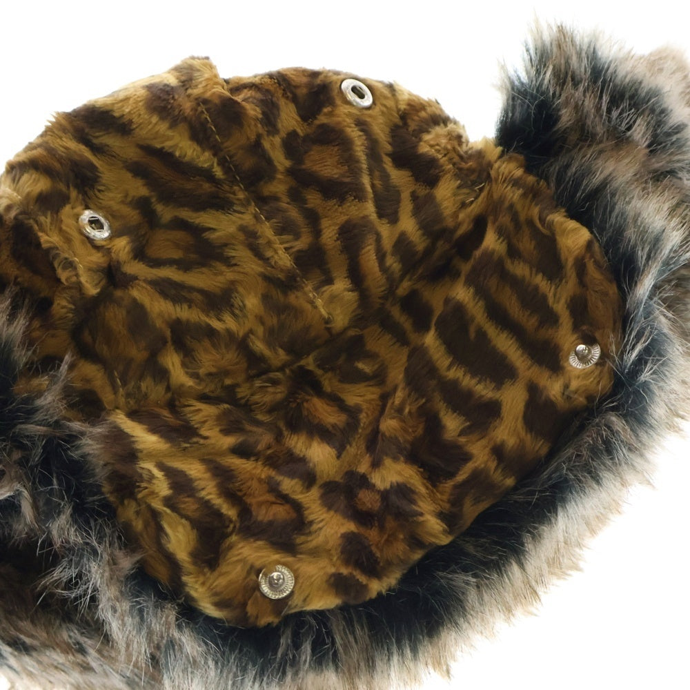 SUPREME(シュプリーム) 10AW Leopard Trooper Hat レオパード トルーパー ハット 帽子 ブラウン