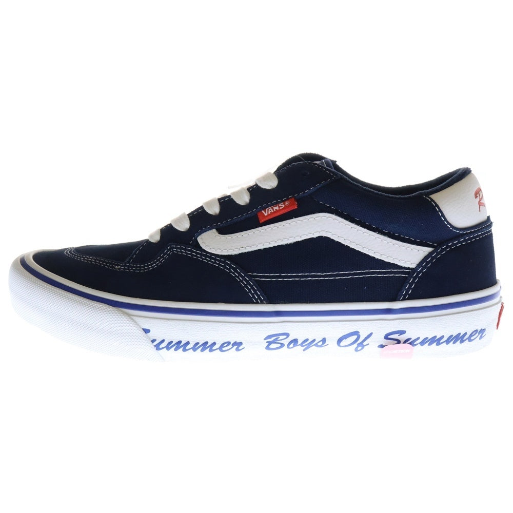 VANS(ヴァンズ) ×BOYS OF SUMMER ROWAN PRO LTD ボーイズオブサマー ロワン プロ リミテッド ローカットスニーカー ネイビー US9.5/27.5cm VN0A5HF23IN