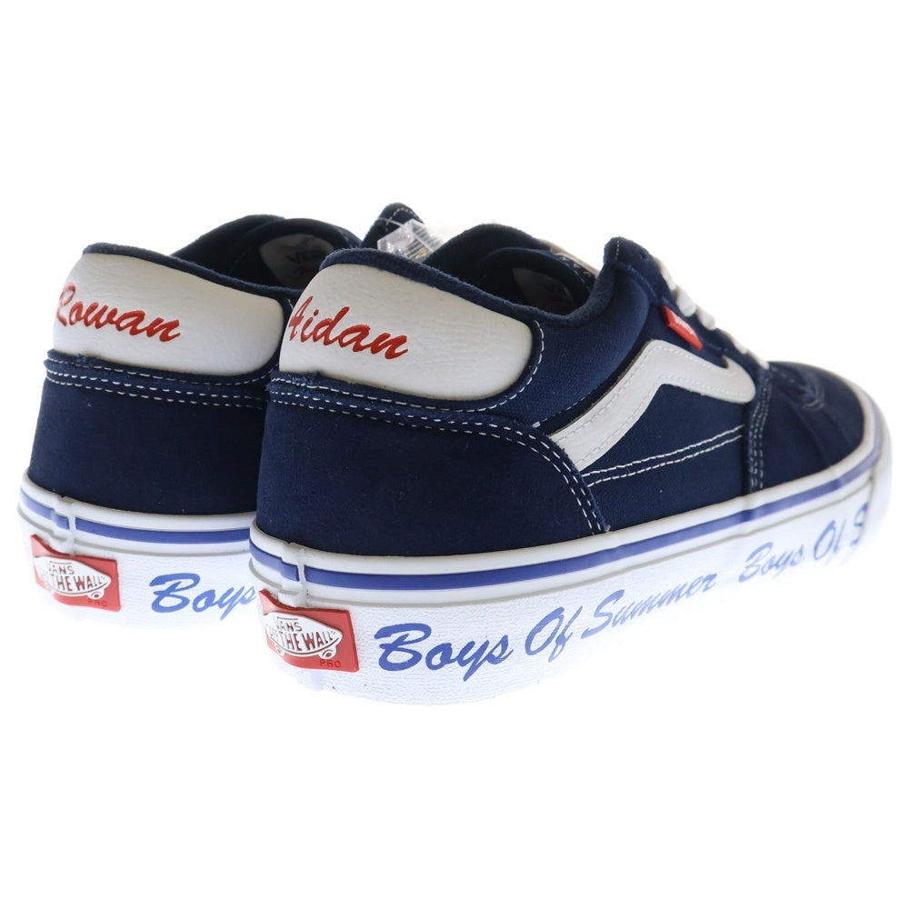 VANS(ヴァンズ) ×BOYS OF SUMMER ROWAN PRO LTD ボーイズオブサマー ロワン プロ リミテッド ローカットスニーカー ネイビー US9.5/27.5cm VN0A5HF23IN