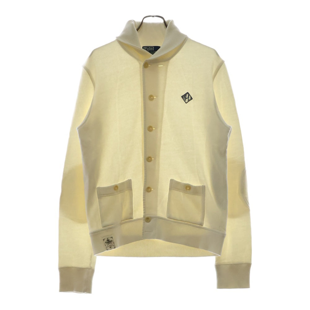 POLO RALPH LAUREN(ポロラルフローレン) 90s ショールカラー スウェットカーディガン ホワイト