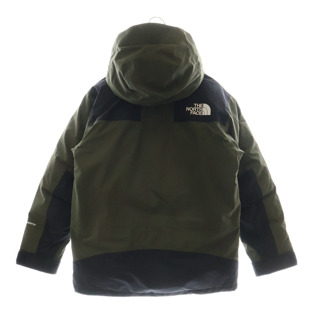 THE NORTH FACE(ザノースフェイス) 22AW GORE-TEX Mountain Down Jacket ゴアテックス マウンテン ジップアップ ダウンジャケット カーキ ND92237