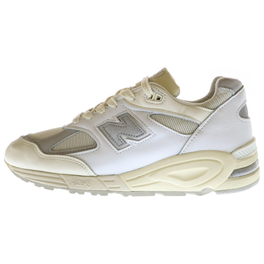 New Balance(ニューバランス) M990TC2 ローカットスニーカー ホワイト US9/27cm