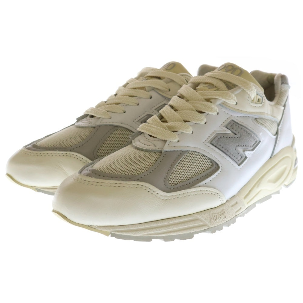 New Balance(ニューバランス) M990TC2 ローカットスニーカー ホワイト US9/27cm