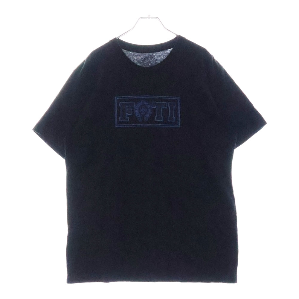 CHROME HEARTS(クロムハーツ) FOTI COLL プリント 半袖Tシャツ カットソー ブラック