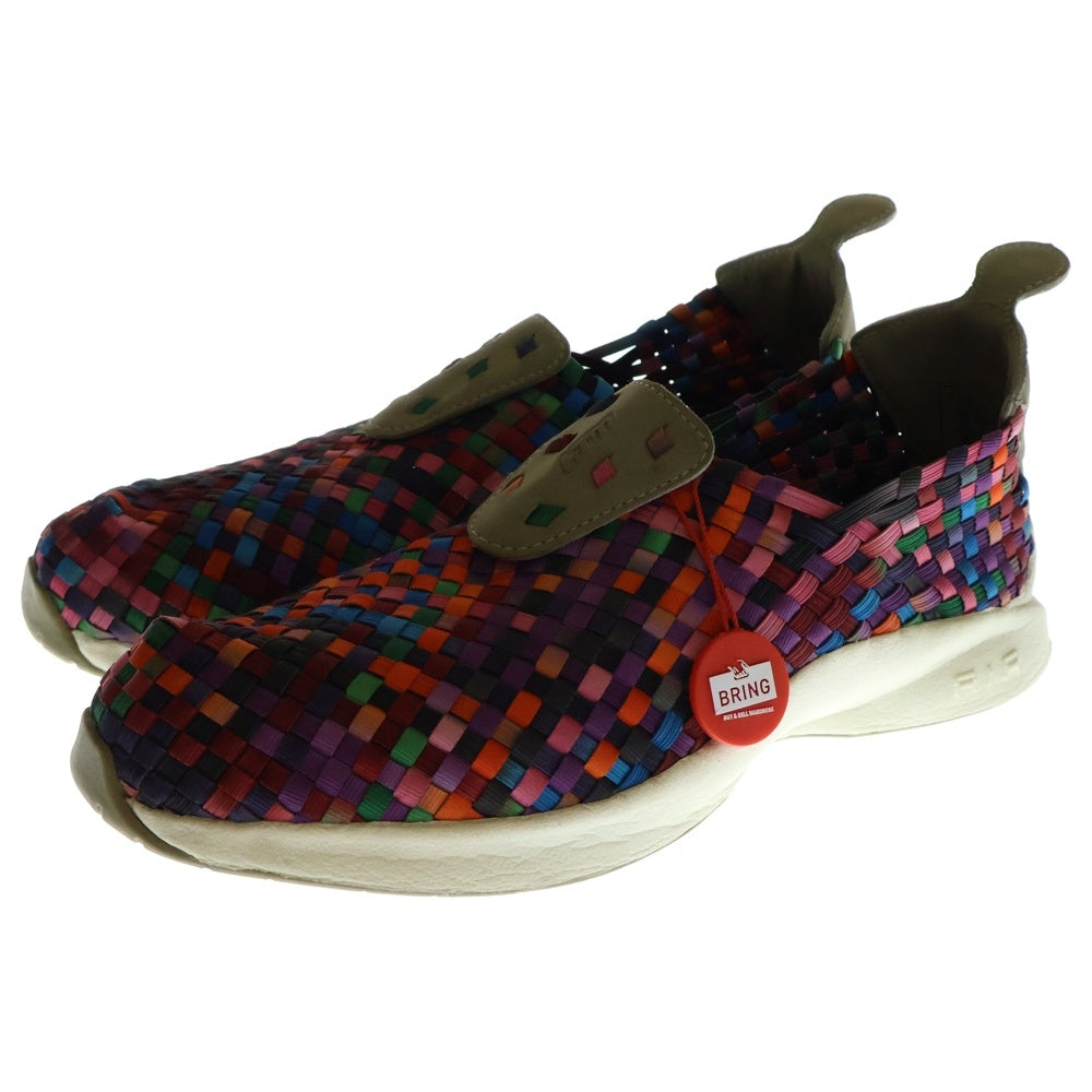NIKE(ナイキ) 【観賞用2002年製】HTM AIR WOVEN PRPLE RAINBOW 世界1500足限定 エア ウーブン パープル レインボー ローカットスニーカー マルチ US10/28cm 305147-251