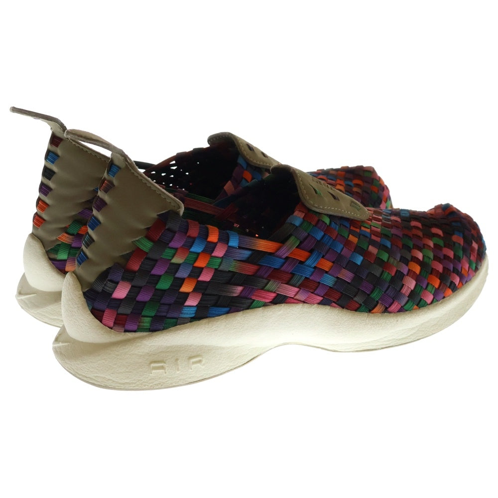 NIKE(ナイキ) 【観賞用2002年製】HTM AIR WOVEN PRPLE RAINBOW 世界1500足限定 エア ウーブン パープル レインボー ローカットスニーカー マルチ US10/28cm 305147-251