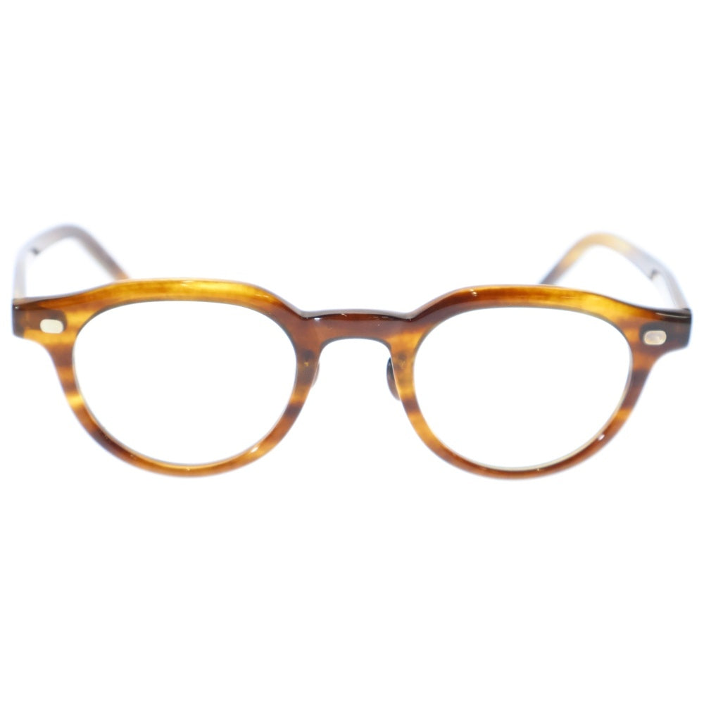 EYEVAN(アイヴァン) EYEVAN10 no.6-3 FR-1013S アイヴァン10 ナンバー6 ウェリントンサングラス アイウェア 眼鏡 ブラウン 46□23-147