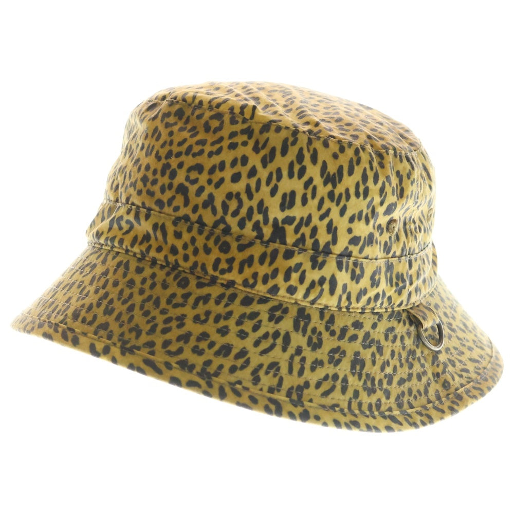 SUPREME(シュプリーム) 20SS ×Barbour Waxed Cotton Crusher バブアー ワックスド コットン レオパード クラッシャーハット 帽子 ベージュ