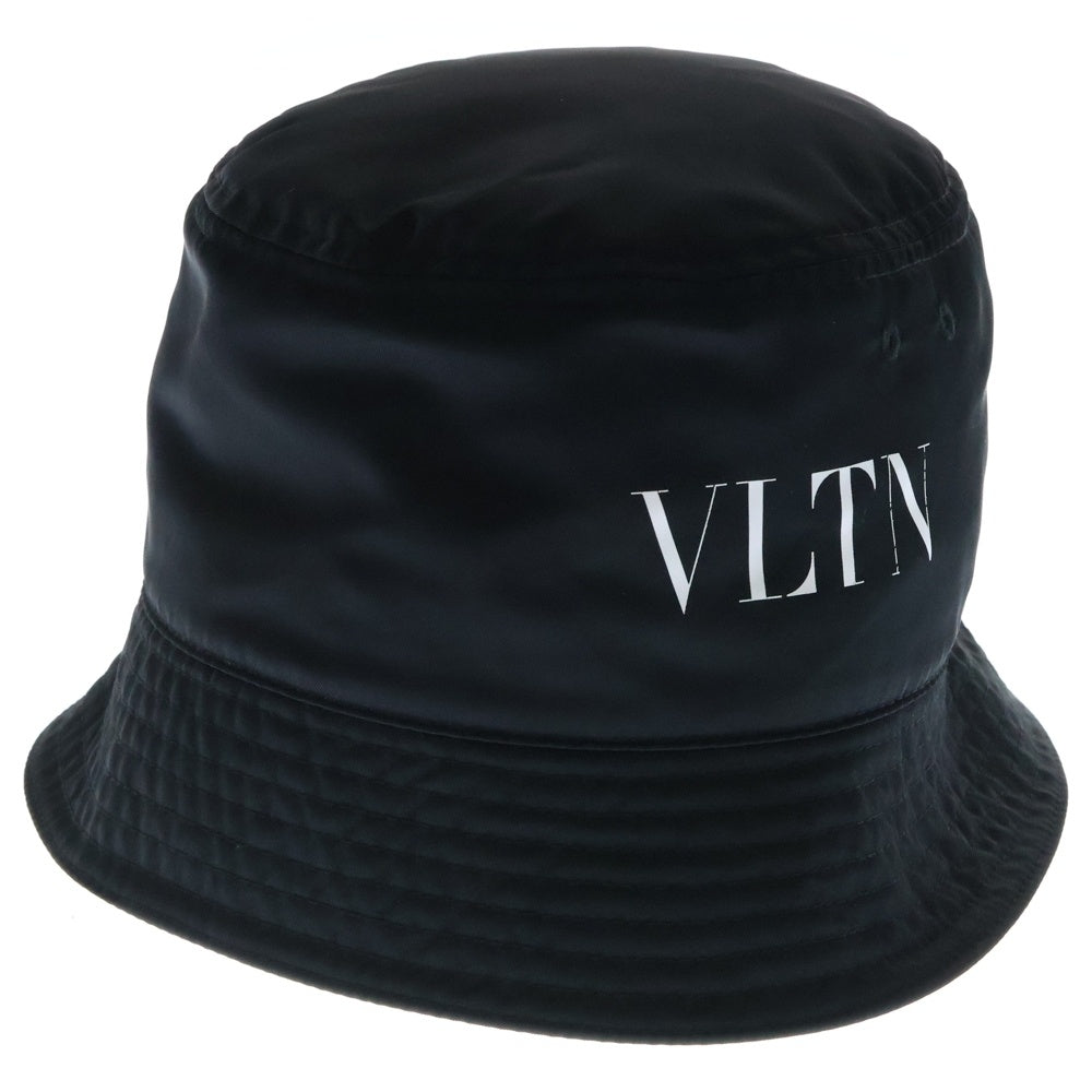 VALENTINO(ヴァレンチノ) VLTN ロゴ ナイロン バケットハット ブラック VY0HGA11WWQ