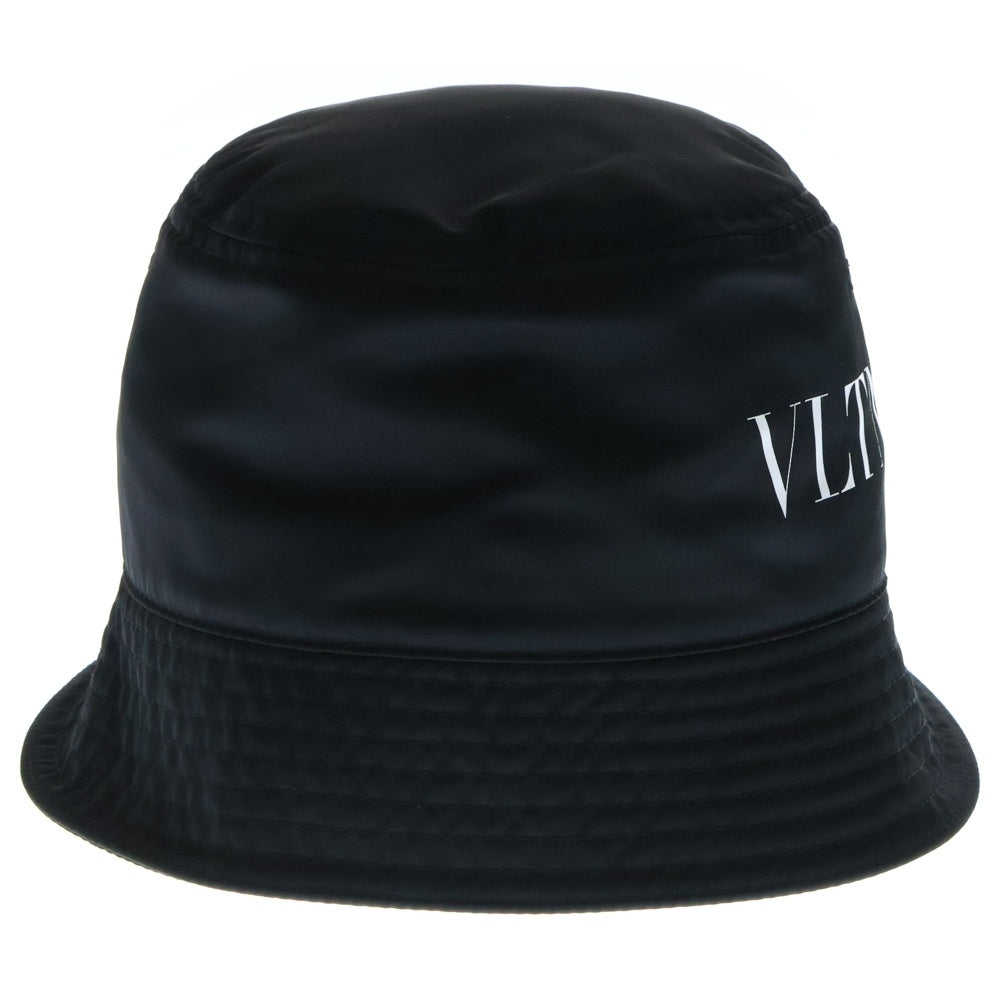 VALENTINO(ヴァレンチノ) VLTN ロゴ ナイロン バケットハット ブラック VY0HGA11WWQ