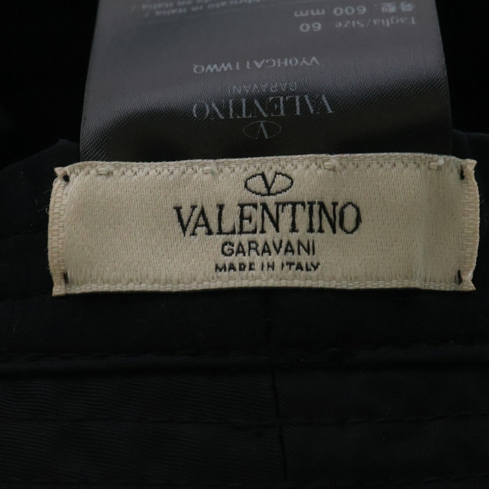 VALENTINO(ヴァレンチノ) VLTN ロゴ ナイロン バケットハット ブラック VY0HGA11WWQ