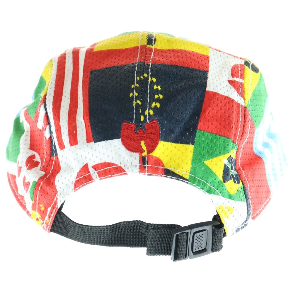 NO BRAND(ノーブランド) WUTANG ウータンクラン 国旗柄 キャンプキャップ 帽子 マルチ