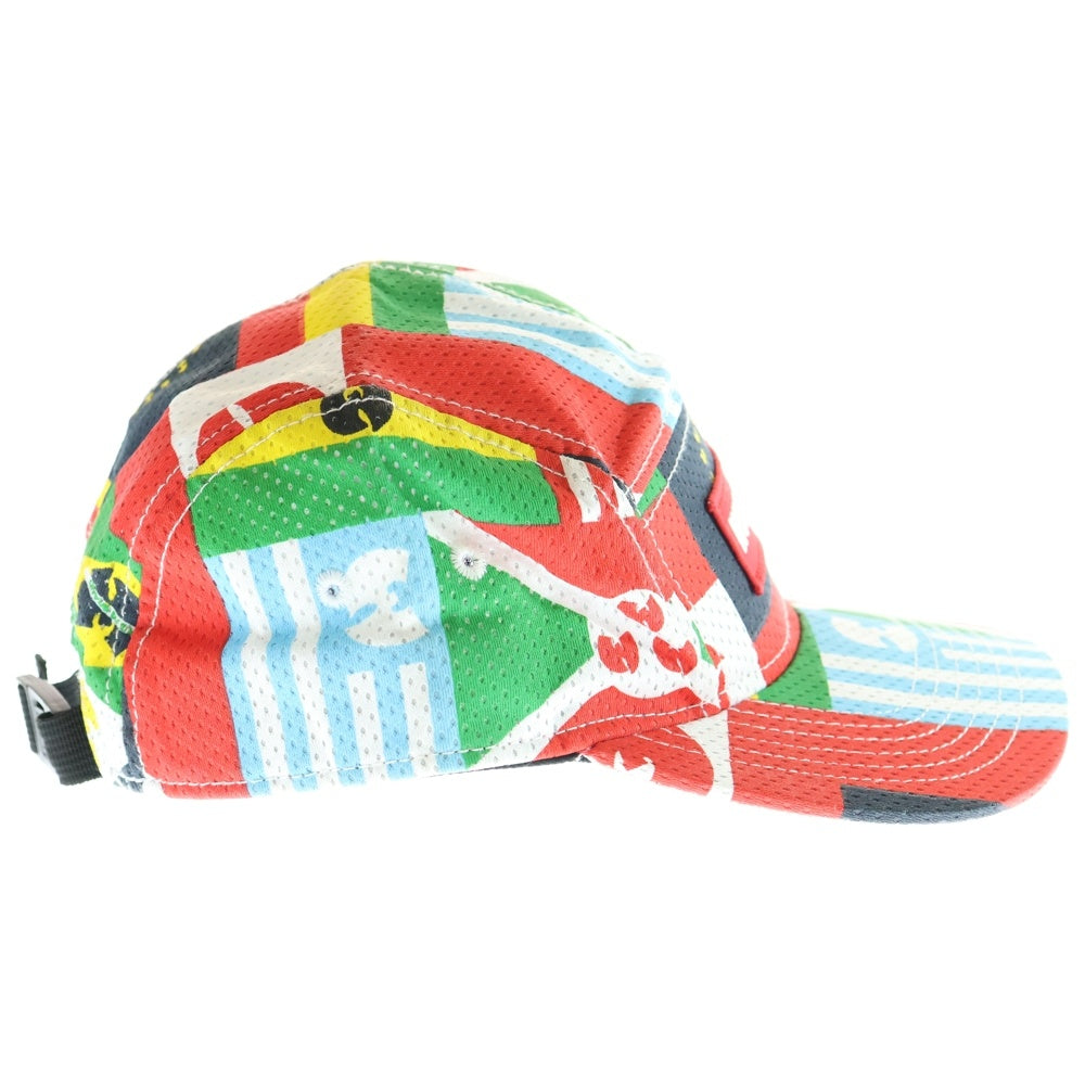 NO BRAND(ノーブランド) WUTANG ウータンクラン 国旗柄 キャンプキャップ 帽子 マルチ