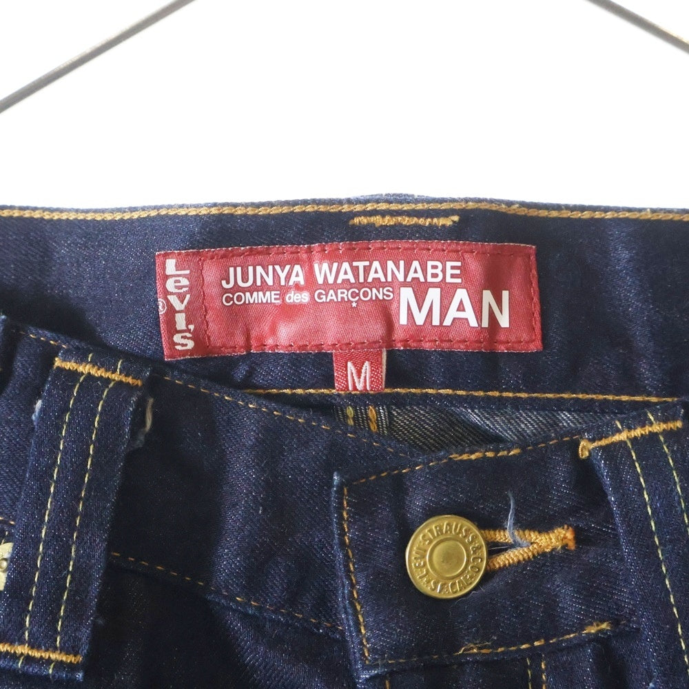 JUNYA WATANABE COMME des GARCONS(ジュンヤワタナベ コムデギャルソン) 19SS ×Levis Engineered Camo Pocket Jean リーバイス カモ 立体裁断 デニムパンツ インディゴ/カモ WC-P923