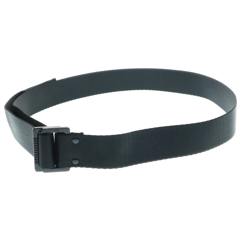 Y-3(ワイスリー) Y-3 CL L BELT メタルバックル ベルト ロゴプリント GK2074 ブラック