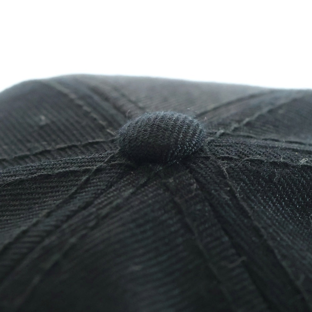 COMME des GARCONS(コムデギャルソン) 20SS LOGO CAP フロント ワッペン ロゴ ストレート スナップバック キャップ sz-k601