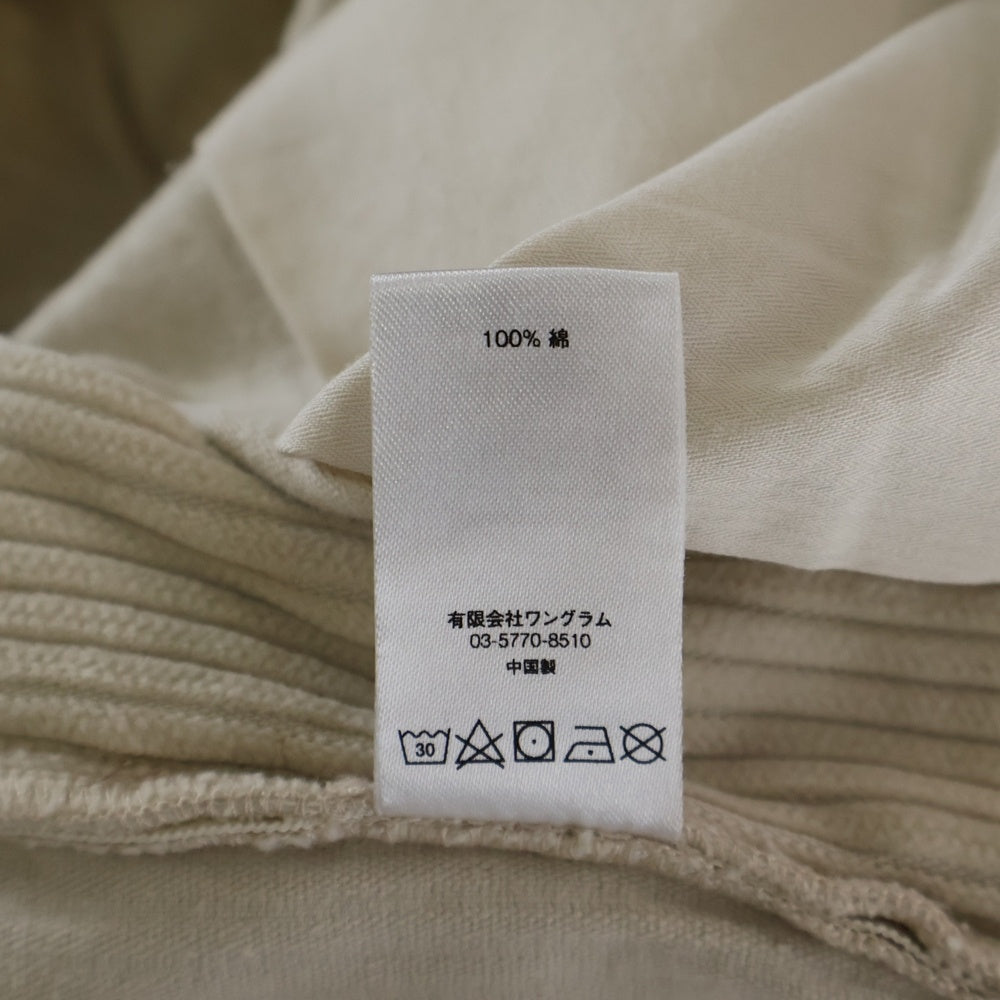 SUPREME(シュプリーム) 17SS Wide Wale Corduroy Work Short ワイド ワーレイ コーデュロイ ワークショーツ ハーフパンツ ナチュラル