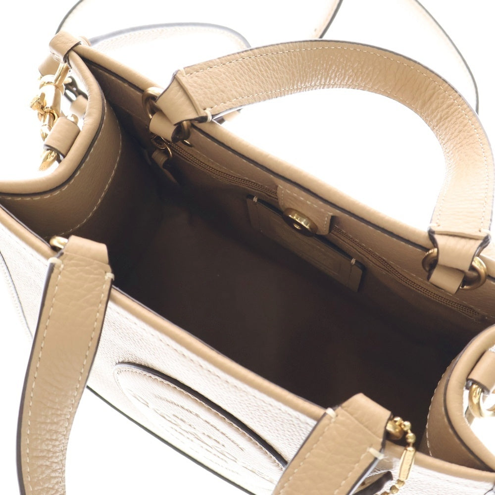 COACH(コーチ) 2way デンプシー トート ショルダー ハンドバッグ ベージュ C5268 レディース