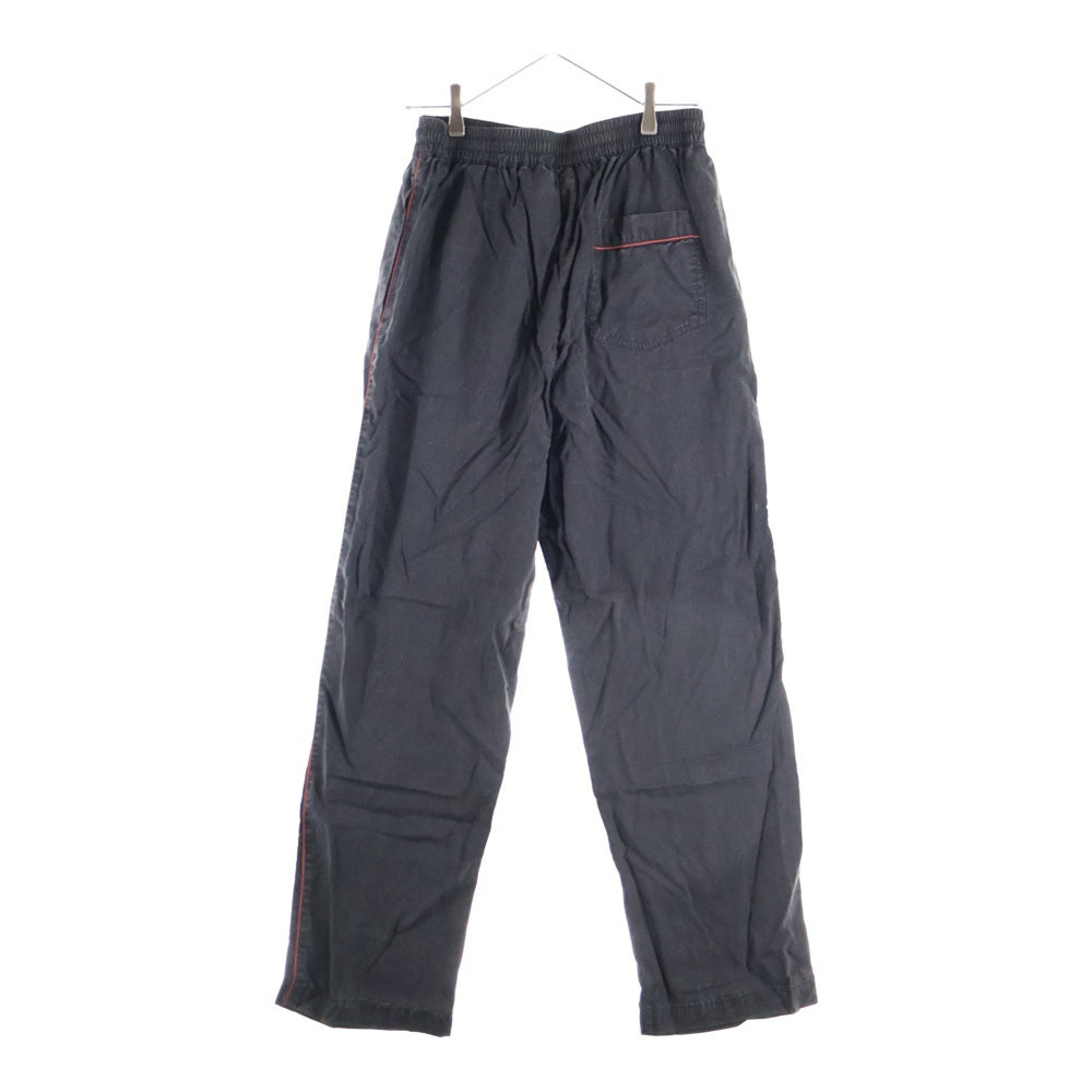 DIESEL(ディーゼル) Long Set Pajama ロゴ刺繍 ラウンジウェア パジャマ セットアップ ブラック A03900