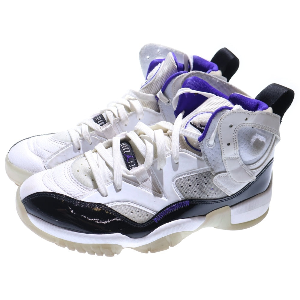 NIKE(ナイキ) Jordan Brand Jumpman Two Trey ナイキジョーダンブランド ジャンプマン ツートレイ ハイカットスニーカー US8.5/26.5cm ホワイト/パープル DO1925-100