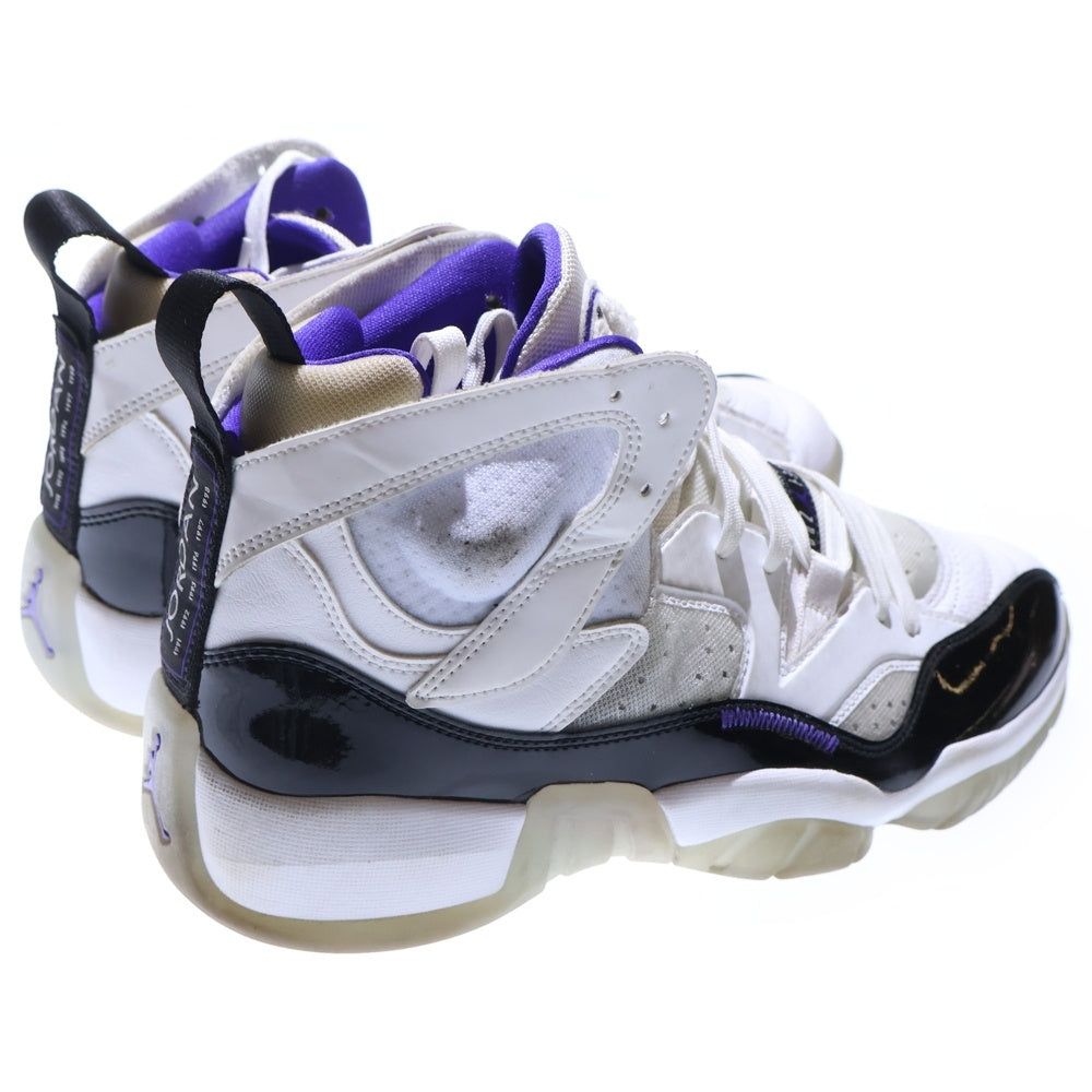 NIKE(ナイキ) Jordan Brand Jumpman Two Trey ナイキジョーダンブランド ジャンプマン ツートレイ ハイカットスニーカー US8.5/26.5cm ホワイト/パープル DO1925-100