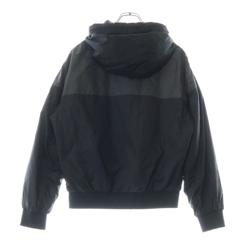 MONCLER(モンクレール) 22SS BUKRET GIUBBOTTO ロゴパッチ ジップアップ フーディー ダウンジャケット ブラック H10911A00028 68352