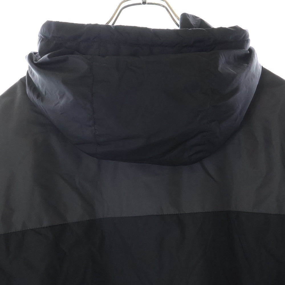 MONCLER(モンクレール) 22SS BUKRET GIUBBOTTO ロゴパッチ ジップアップ フーディー ダウンジャケット ブラック H10911A00028 68352