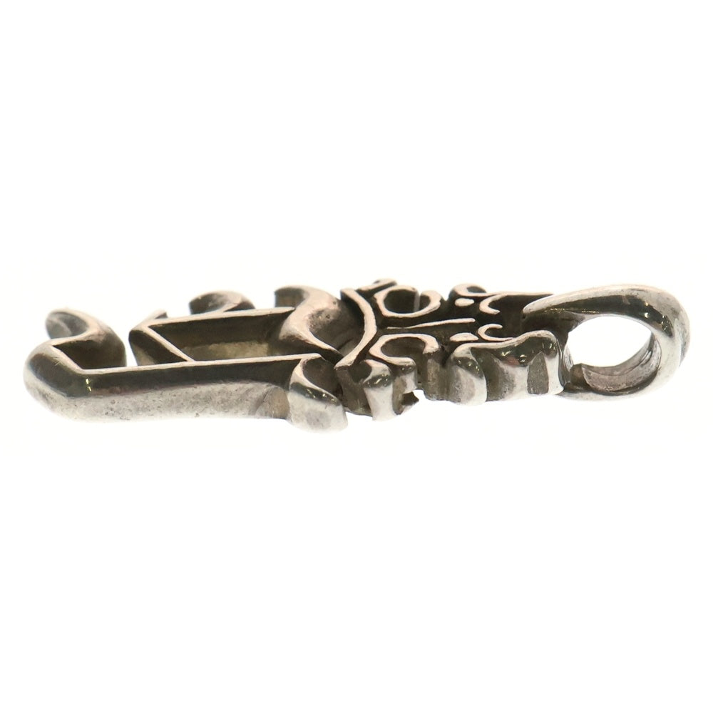 Bill Wall Leather/BWL(ビルウォールレザー) Initial Crown Pendant イニシャル クラウン ペンダント トップ Y シルバー
