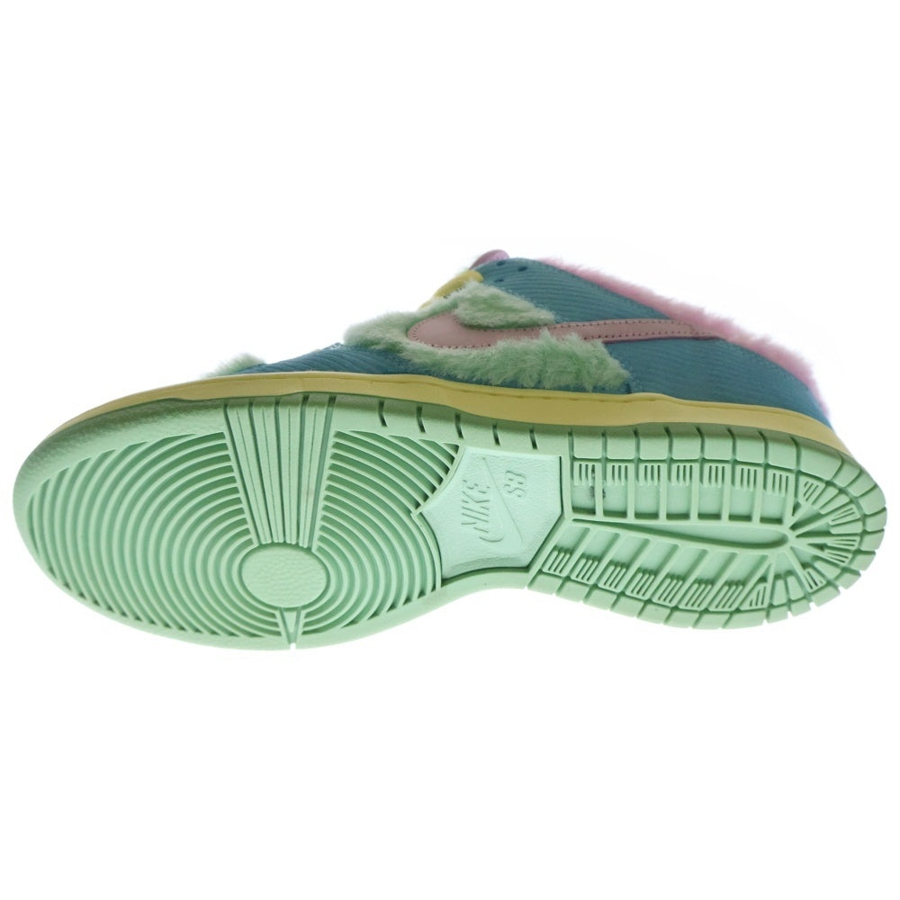 NIKE(ナイキ) ×VERDY DUNK LOW PRO QS VISTY BLUE GAZE AND ENAMEL GREEN ヴェルディ ダンク プロ ヴィスティ ローカットスニーカー US9.5/27.5cm FN6040-400