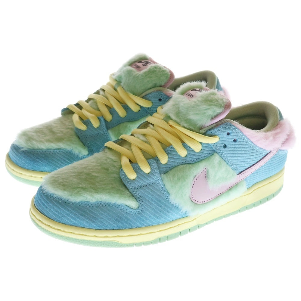 NIKE(ナイキ) ×VERDY DUNK LOW PRO QS VISTY BLUE GAZE AND ENAMEL GREEN ヴェルディ ダンク プロ ヴィスティ ローカットスニーカー US9.5/27.5cm FN6040-400