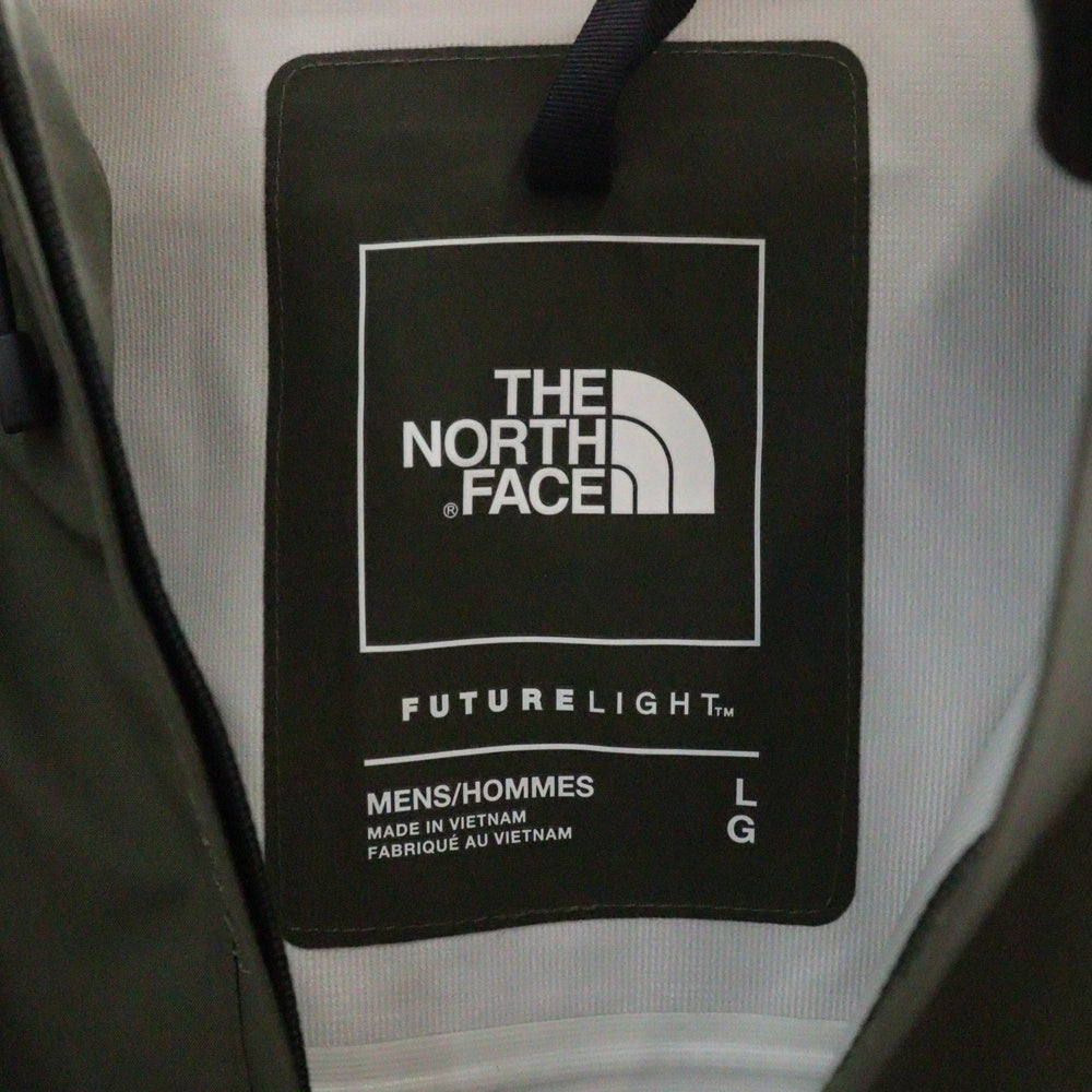 THE NORTH FACE(ザノースフェイス) FUTURELIGHT ジップアップ ドリズルジャケット フーディー カーキ NP12014