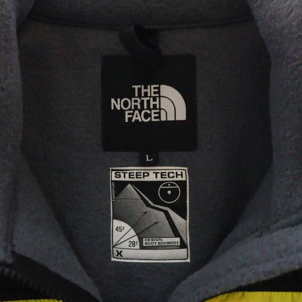 THE NORTH FACE(ザノースフェイス) STEEP TECH Zip Freece スティープテック フリース ジャケット イエロー NA62001