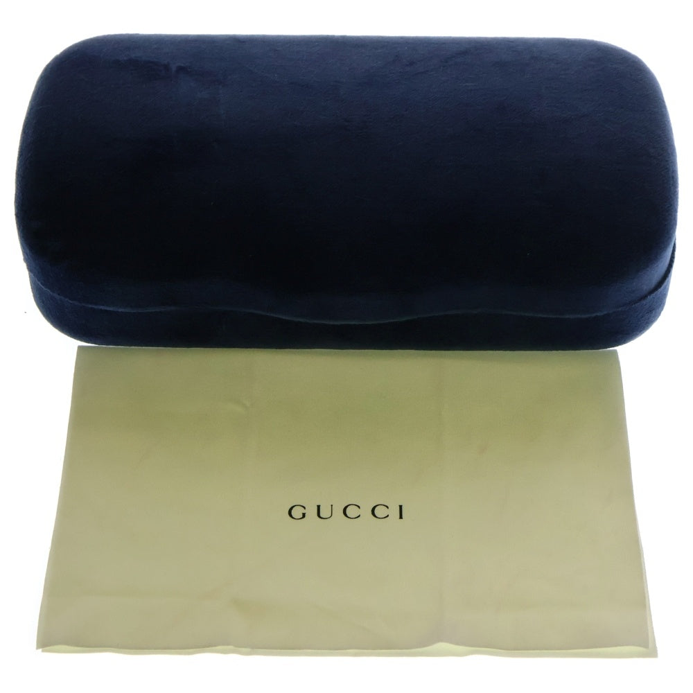 GUCCI(グッチ) トリコロール インターナショナル フィット サングラス アイウェア 眼鏡 ホワイト/ゴールド GG0522S