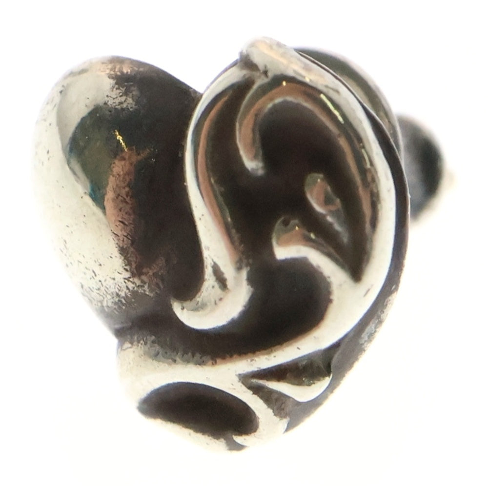 CHROME HEARTS(クロムハーツ) STUD HEART ハート スタッドピアス シルバー BCA112