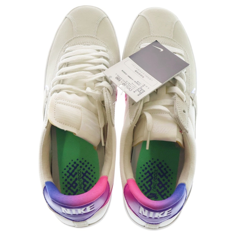 NIKE SB(ナイキエスビー) BRUIN REACT ブルイン リアクト サミットホワイト/ピンクブラスト ローカットスニーカー ホワイト/グレー US10/28cm CV5980-100