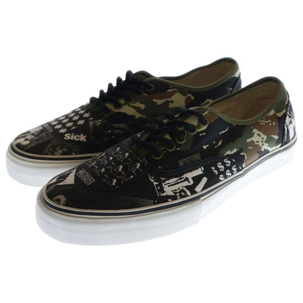 VANS(ヴァンズ) ×ウィアードデイブ シンジケート オーセンティック プロ チャイナ ガール サマー ローカットスニーカー US9/27cm VN-0EFPD1P