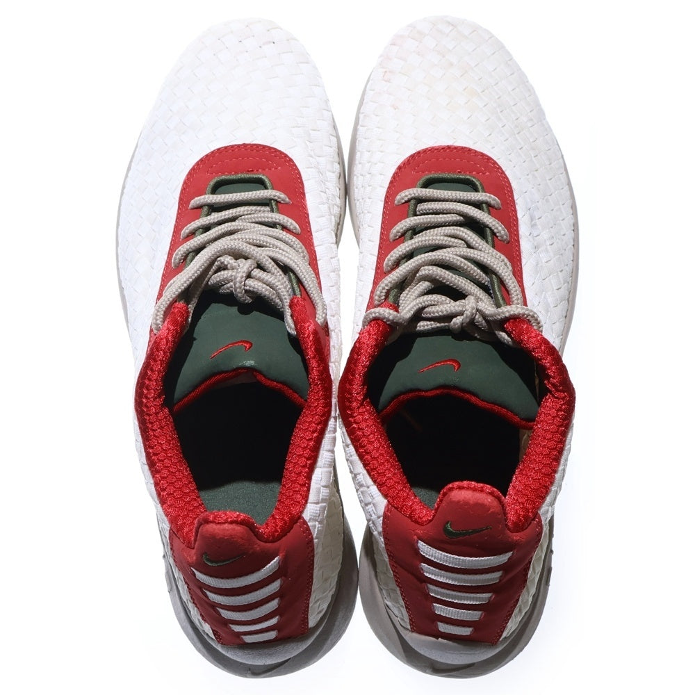 NIKE(ナイキ) 【観賞用2002年製】AIR WOVEN DESERT BOOT エア ウーブン デザート ブーツ ミッドカットスニーカー レッド/ホワイト US10/28cm 304976-161