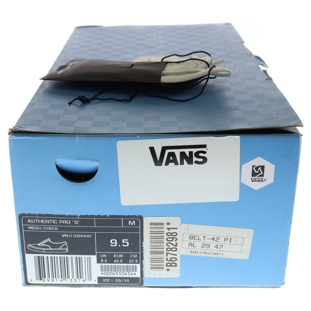 VANS(ヴァンズ) ×ストリートマシン オーセンティック プロ シンジケート ザコペンハーゲン セッションパック サイドテープ ローカットスニーカー US9.5/27.5cm VN-00ZRHH0