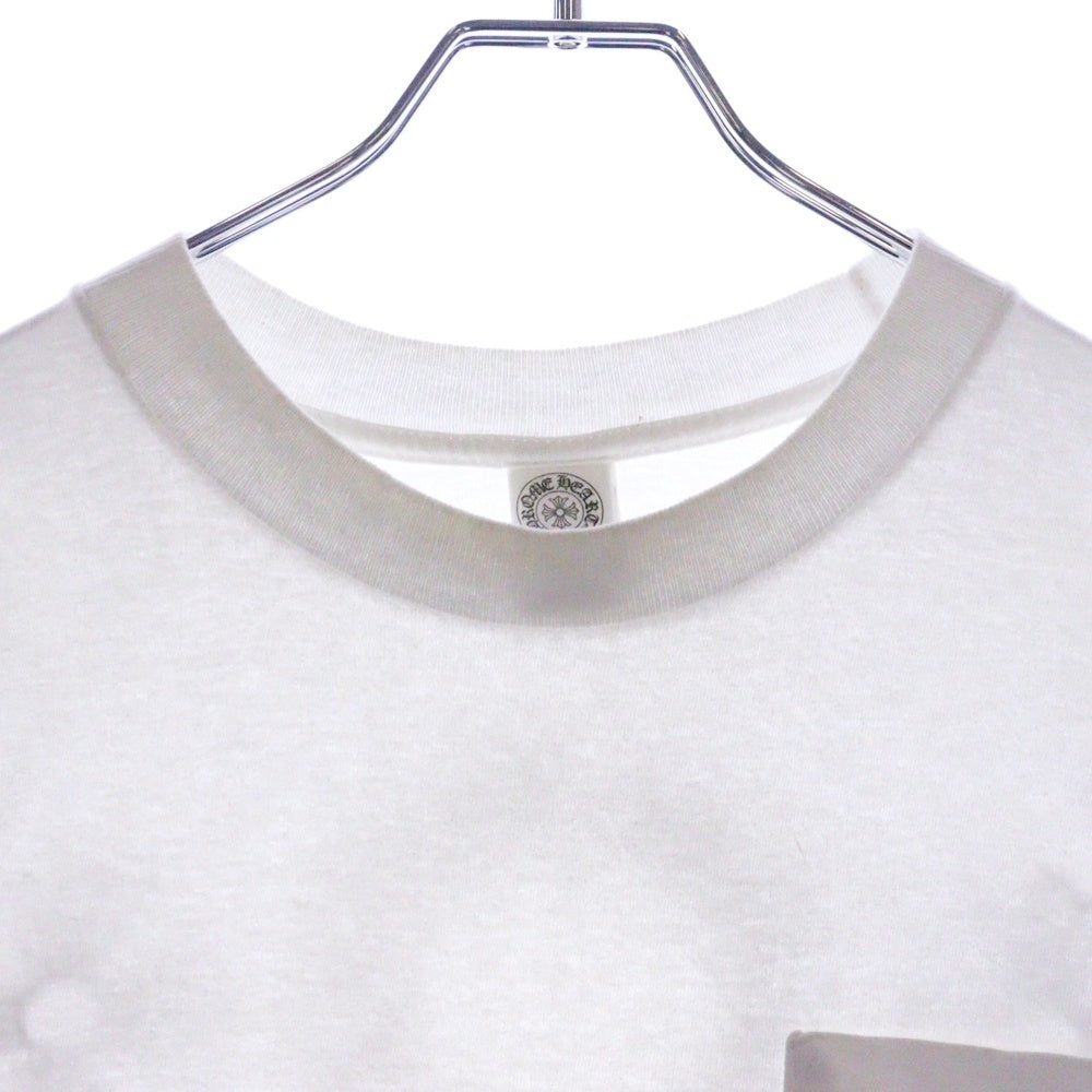 CHROME HEARTS(クロムハーツ) Horseshoe CH PLS Tee ホースシュー CHプラス プリント 半袖Tシャツ カットソー ホワイト